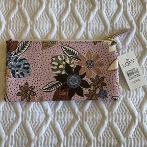 NWT Ann Taylor Loft pouch